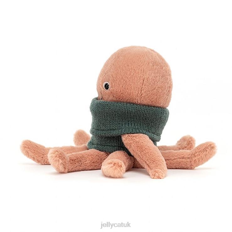 Jellycat Toy V248Z231 Cozy Crew Octopus Apricot