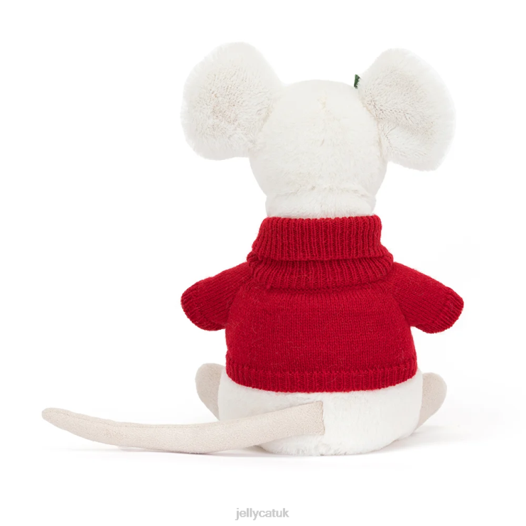 Jellycat Toy V248Z233 Merry Mouse Skiing Green