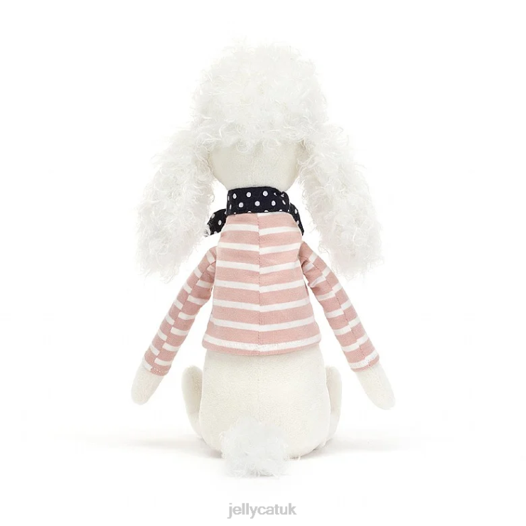 Jellycat Toy V248Z239 Beatnik Buddy Poodle Cream