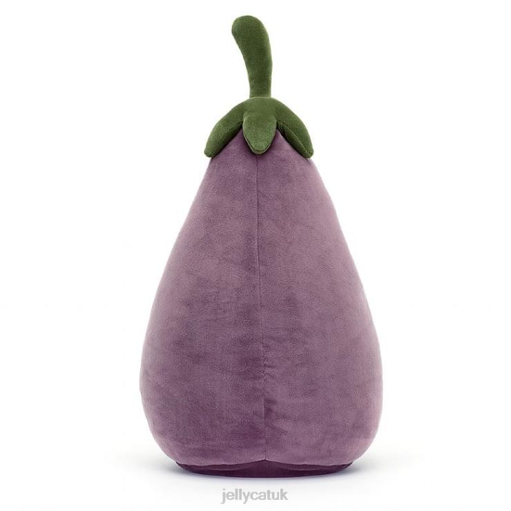 Jellycat Toy V248Z246 Vivacious Vegetable Aubergine Purple