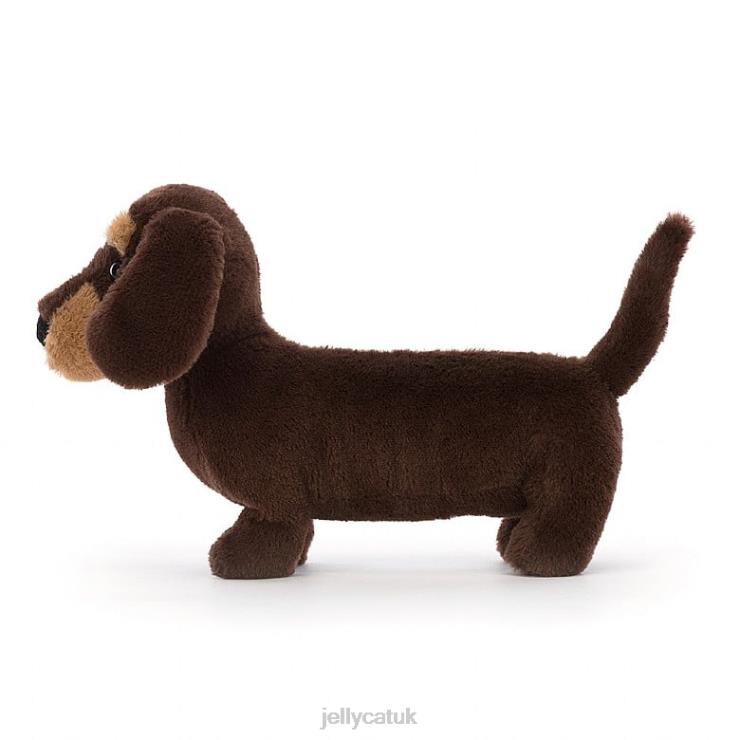 Jellycat Toy V248Z247 Otto Sausage Dog Brown