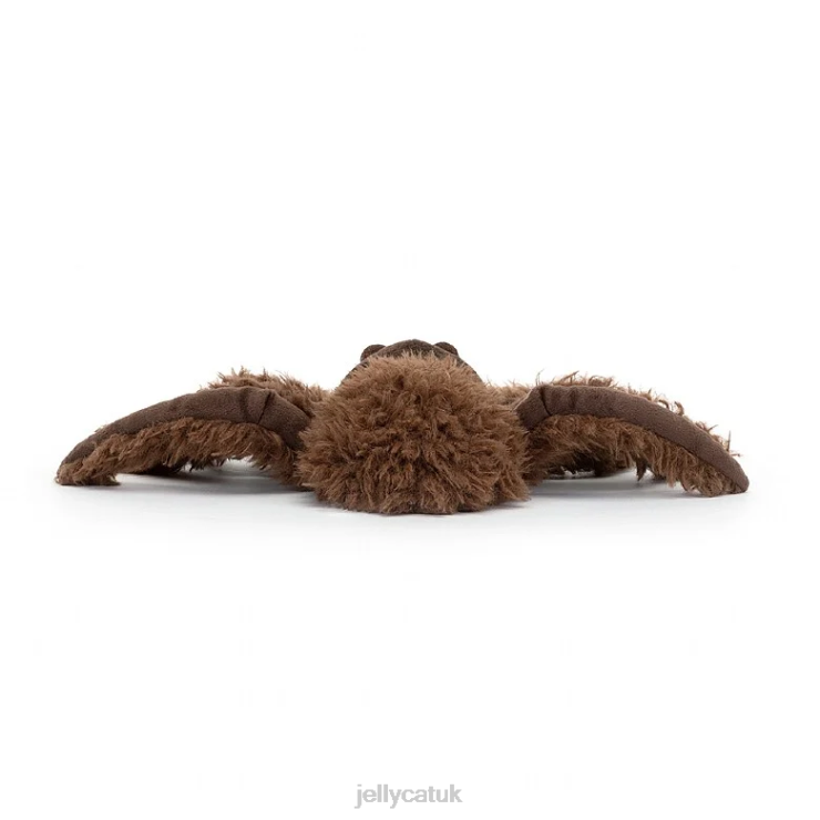 Jellycat Toy V248Z249 Spindleshanks Spider Brown