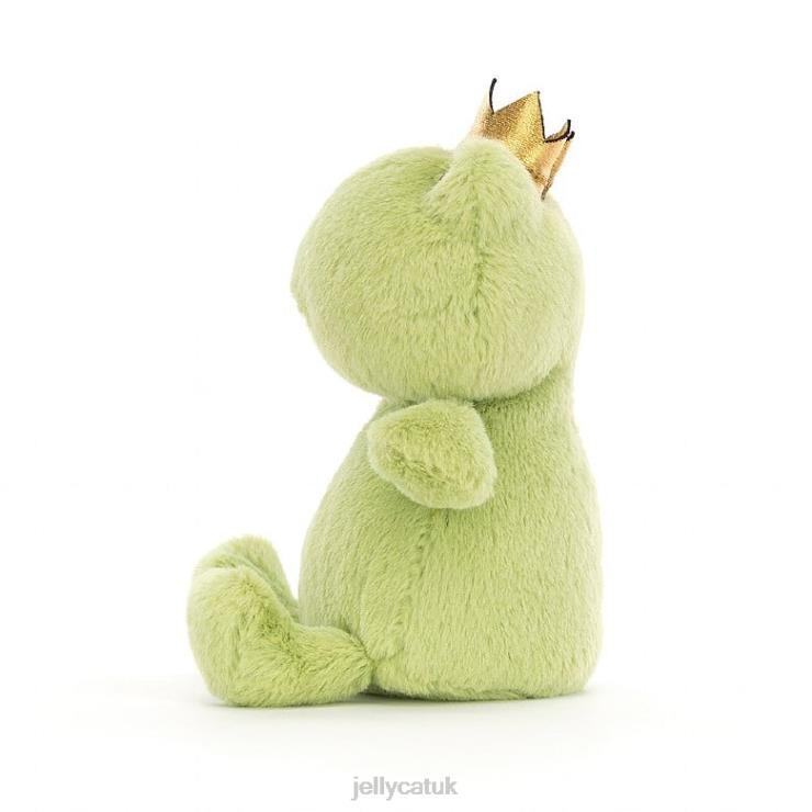 Jellycat Toy V248Z25 Crowning Croaker Frog Green