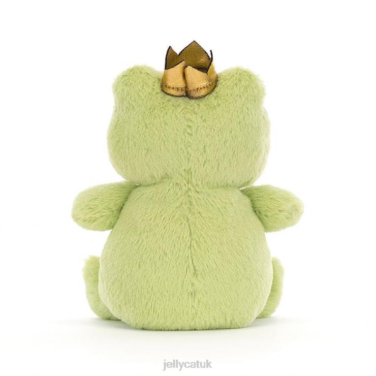 Jellycat Toy V248Z25 Crowning Croaker Frog Green