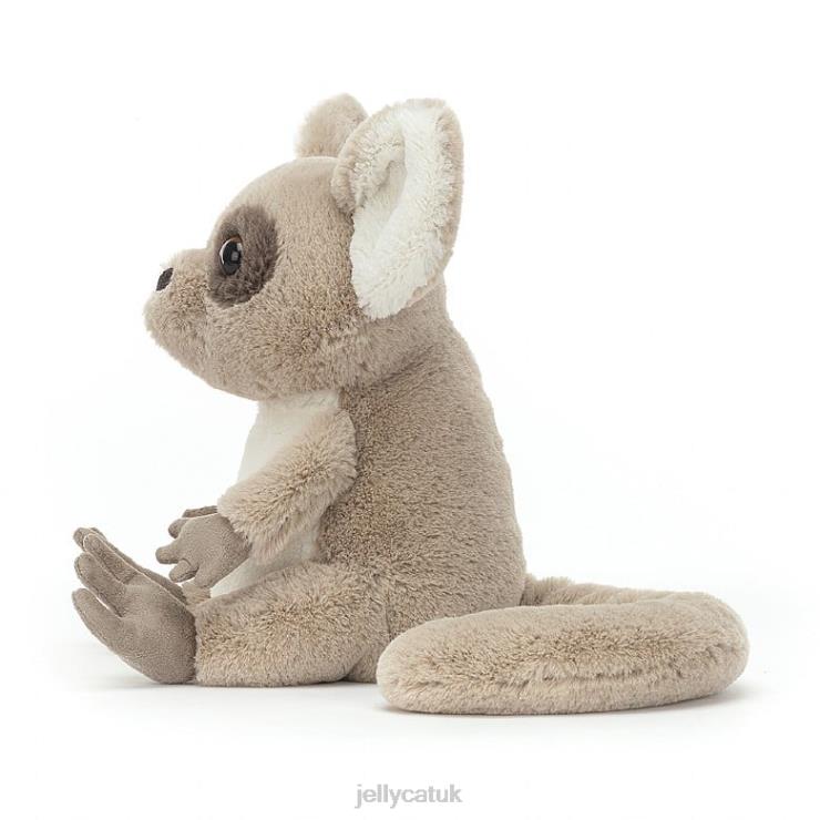 Jellycat Toy V248Z253 Bruce Bush Baby Grey