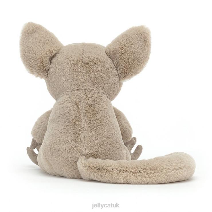 Jellycat Toy V248Z253 Bruce Bush Baby Grey