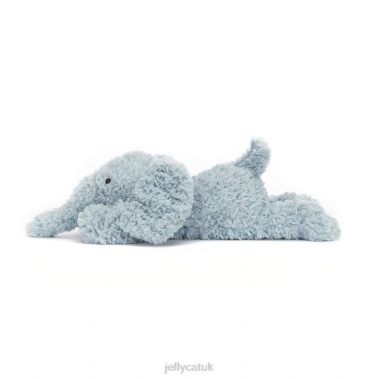 Jellycat Toy V248Z259 Tumblie Elephant Blue