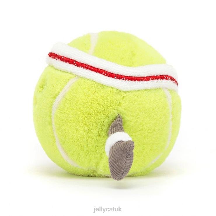 Jellycat Toy V248Z28 Amuseable Sports Tennis Ball Green