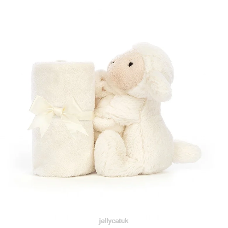 Jellycat Toy V248Z280 Bashful Lamb Soother Cream