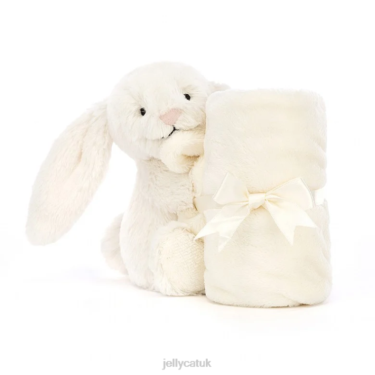 Jellycat Toy V248Z293 Personalised Bashful Bunny Soother Cream