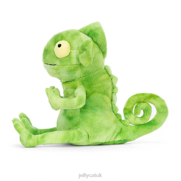 Jellycat Toy V248Z301 Frankie Frilled-Neck Lizard Green