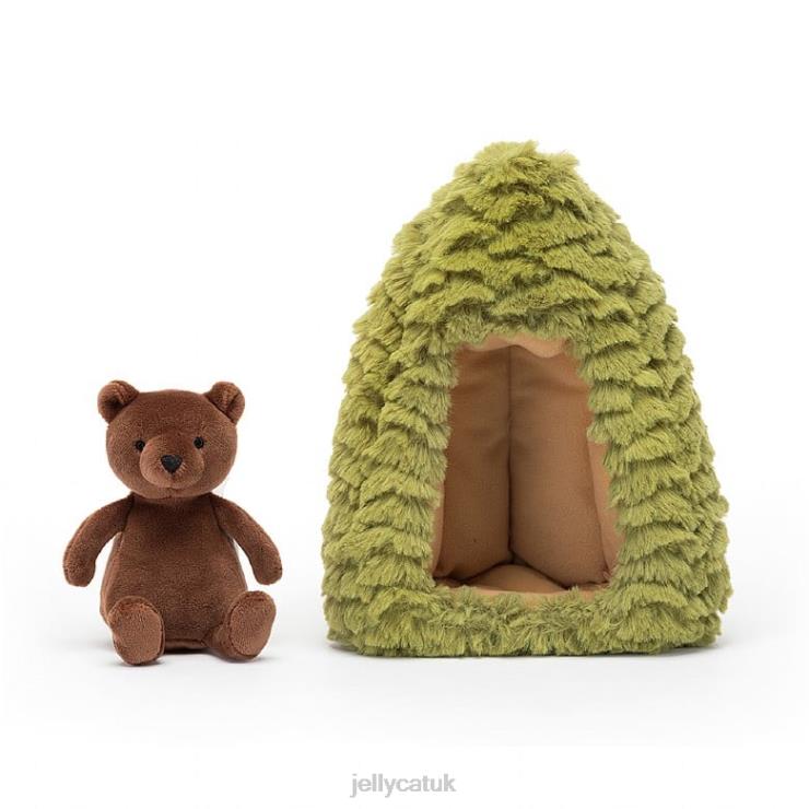 Jellycat Toy V248Z308 Forest Fauna Bear Brown