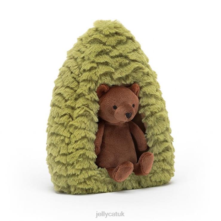 Jellycat Toy V248Z308 Forest Fauna Bear Brown