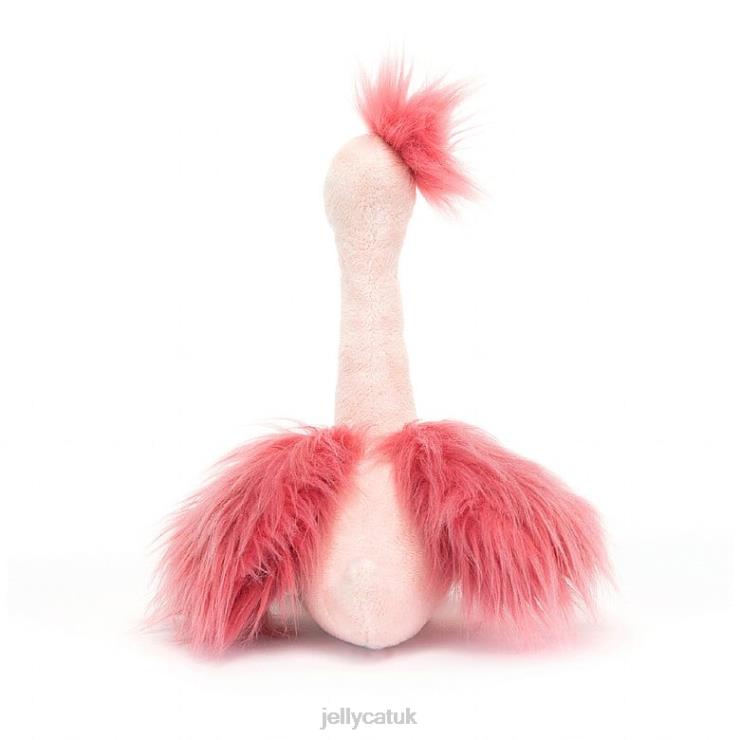 Jellycat Toy V248Z321 Fou Fou Ostrich Pink