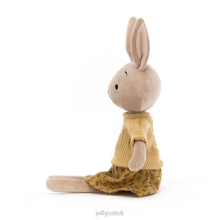 Jellycat Toy V248Z326 Coquette Cutie Bunny Beige