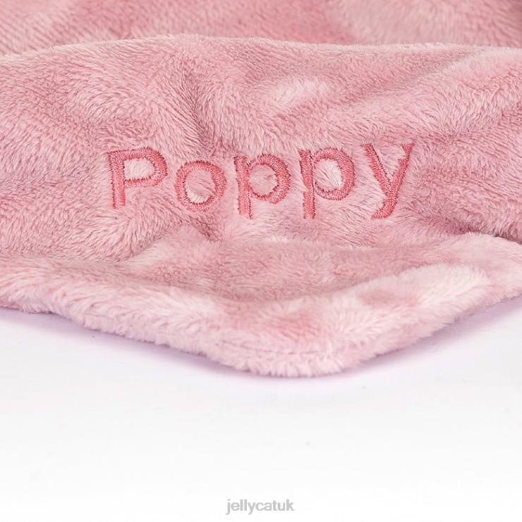 Jellycat Toy V248Z328 Personalised Blossom Tulip Bunny Soother Pink