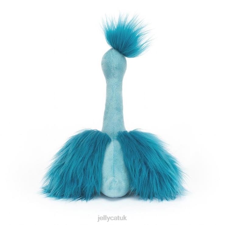 Jellycat Toy V248Z341 Fou Fou Peacock Blue