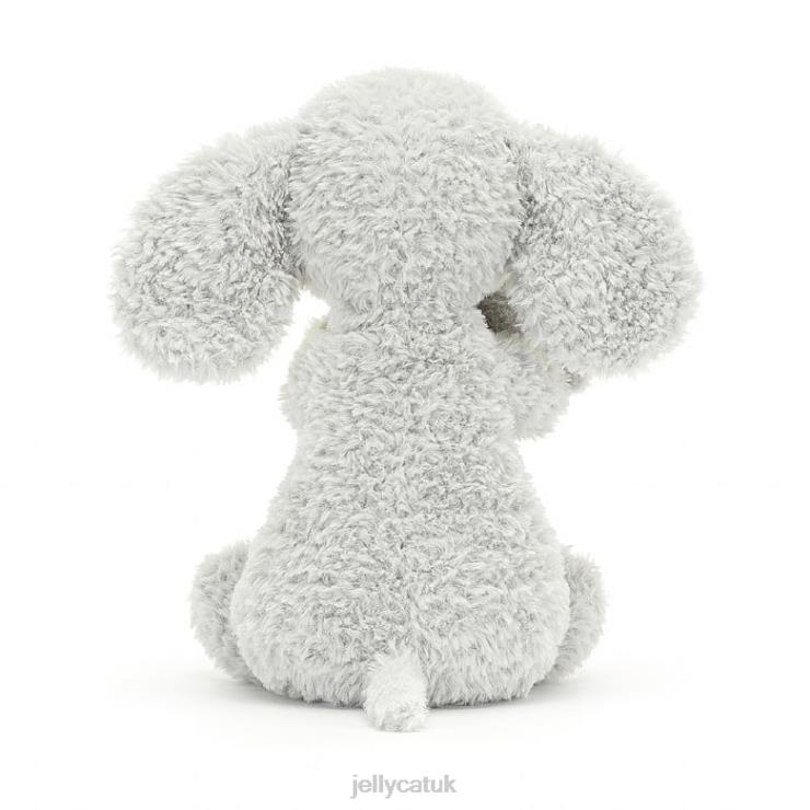 Jellycat Toy V248Z349 Huddles Elephant Grey