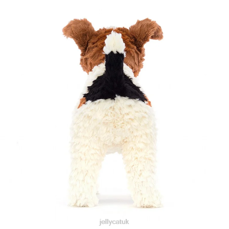 Jellycat Toy V248Z351 Hector Fox Terrier Brown and White