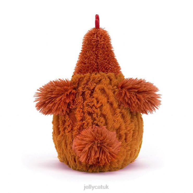 Jellycat Toy V248Z36 Cecile Chicken Brown