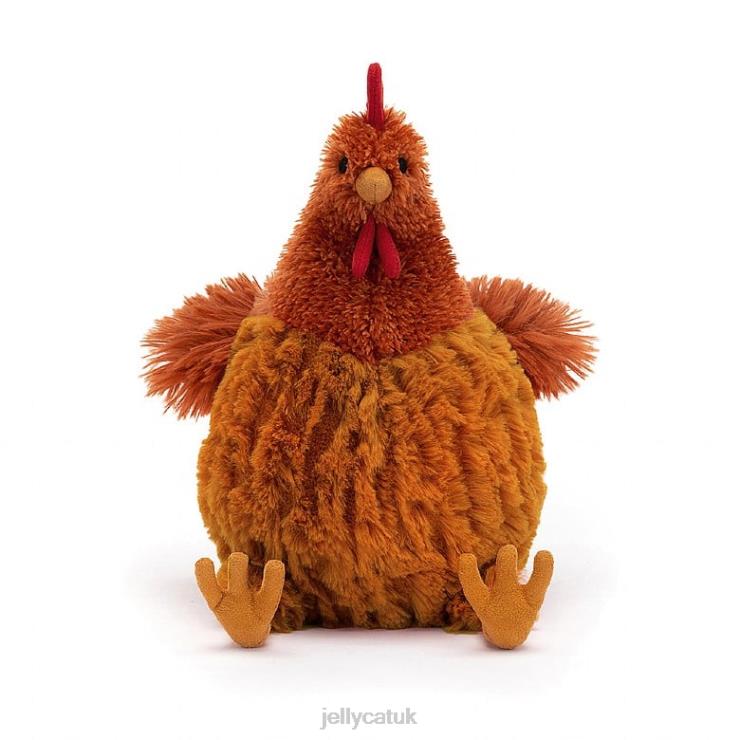 Jellycat Toy V248Z36 Cecile Chicken Brown