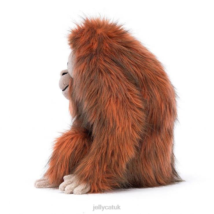 Jellycat Toy V248Z361 Oswald Orangutan Orange