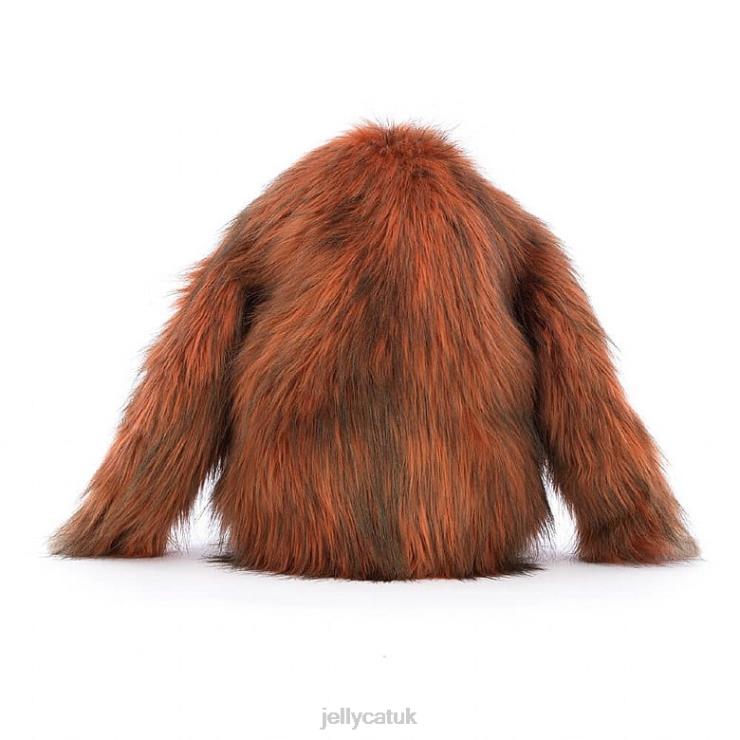 Jellycat Toy V248Z361 Oswald Orangutan Orange