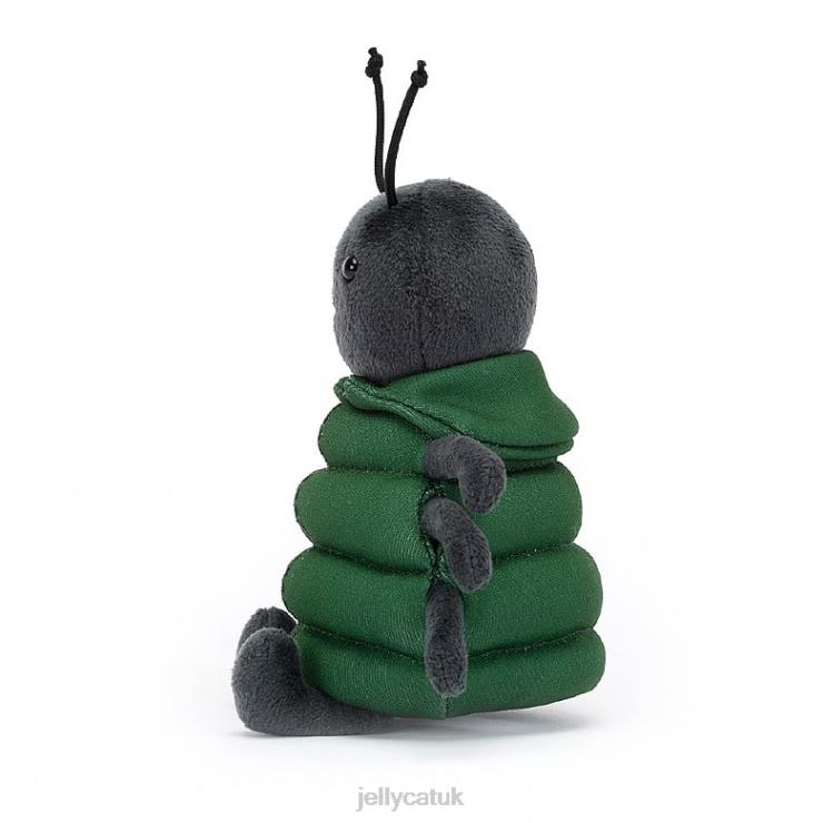 Jellycat Toy V248Z377 Anoraknid Spider Black