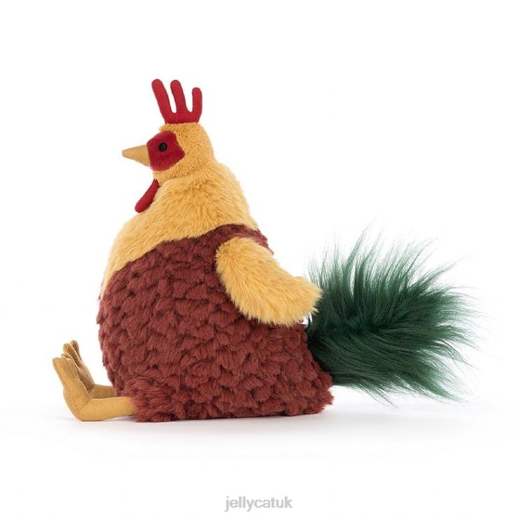 Jellycat Toy V248Z378 Cluny Cockerel Multi-colour