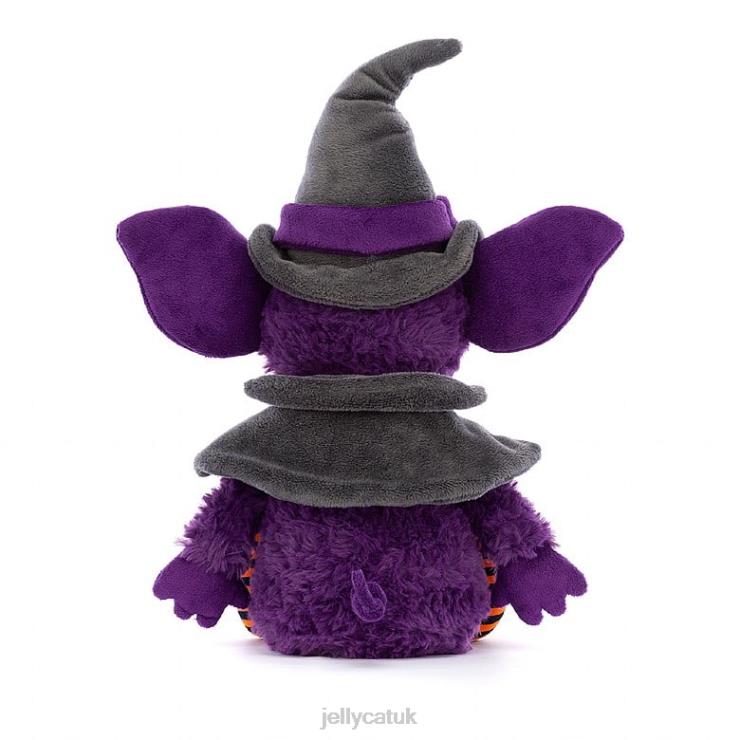 Jellycat Toy V248Z380 Spooky Greta Gremlin Purple