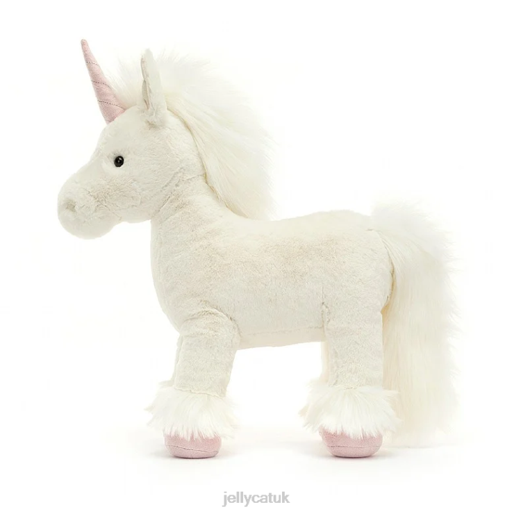 Jellycat Toy V248Z381 Isadora Unicorn White