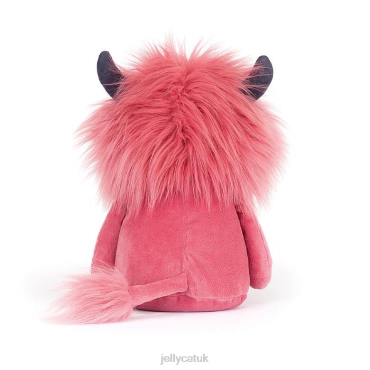 Jellycat Toy V248Z382 Jinx Monster Pink