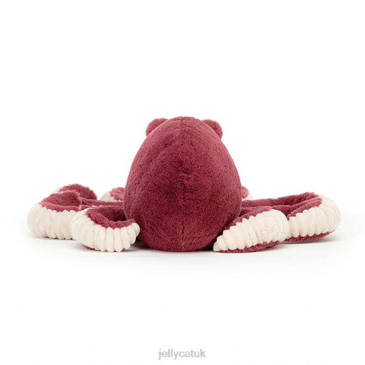 Jellycat Toy V248Z391 Obbie Octopus Red