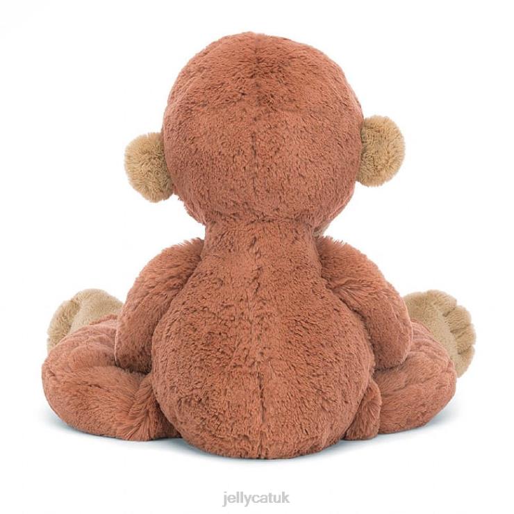 Jellycat Toy V248Z392 Pongo Orangutan Orange