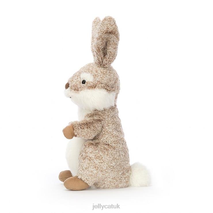 Jellycat Toy V248Z409 Ambrosie Hare Brown and White