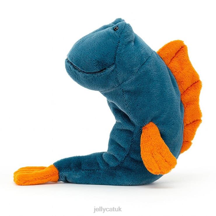 Jellycat Toy V248Z411 Mack Mudskipper Blue