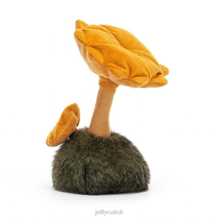 Jellycat Toy V248Z423 Wild Nature Chanterelle Mushroom Yellow