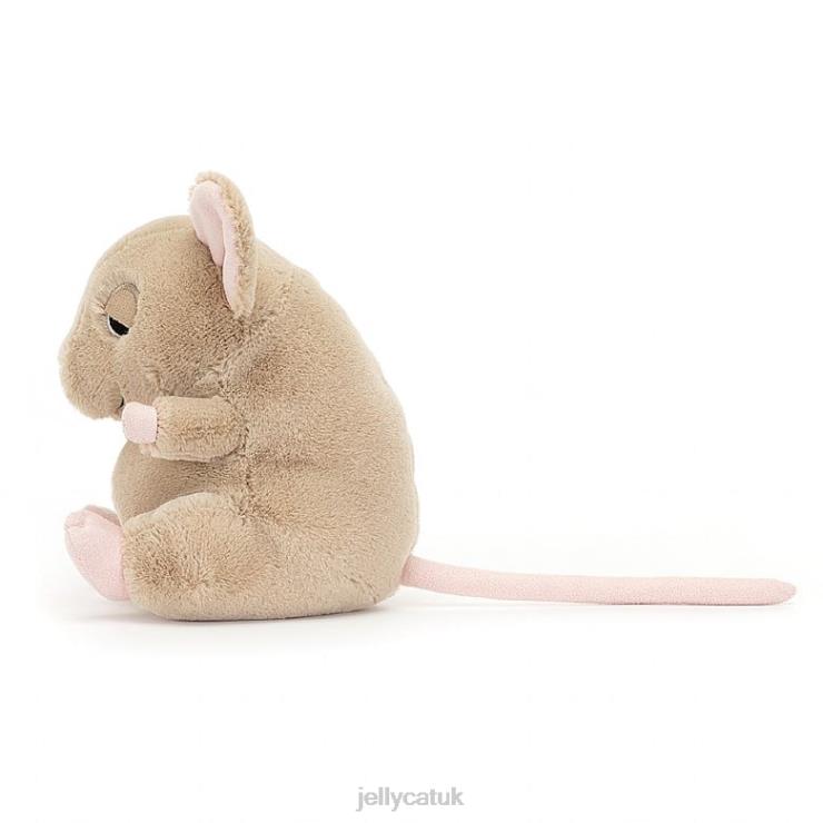 Jellycat Toy V248Z424 Cuddlebud Darcy Dormouse Beige