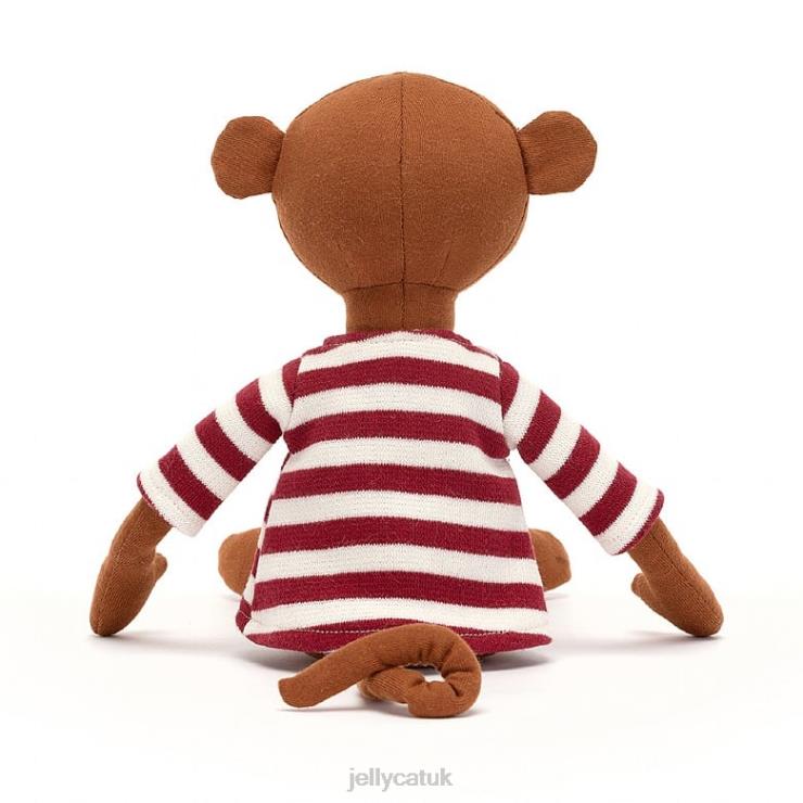 Jellycat Toy V248Z426 Madison Monkey Brown