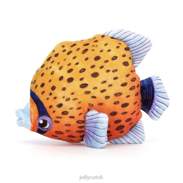 Jellycat Toy V248Z429 Fishiful Blue