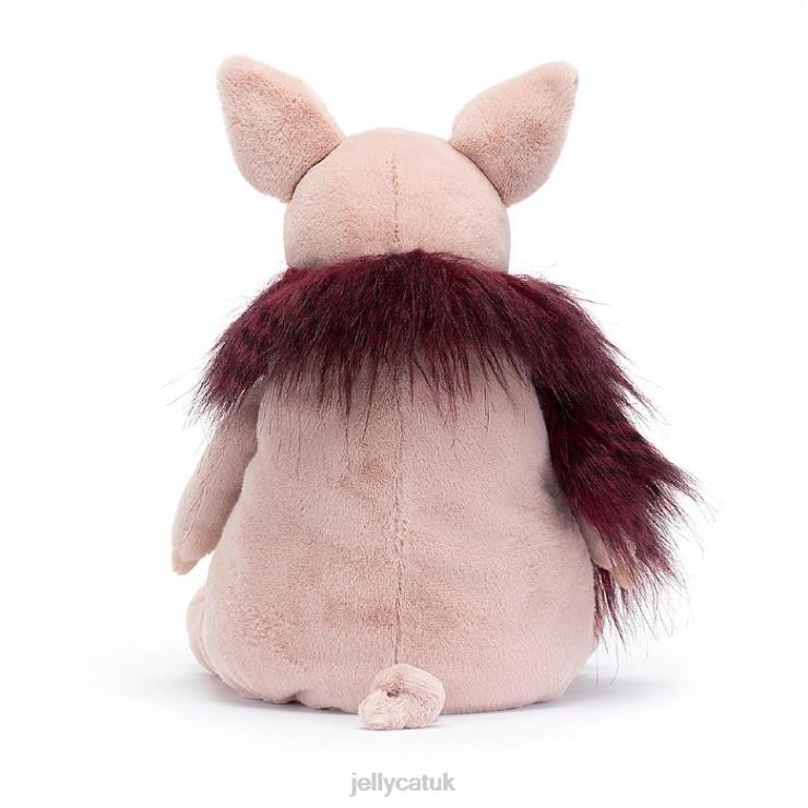 Jellycat Toy V248Z434 Glamorama Pig Pink