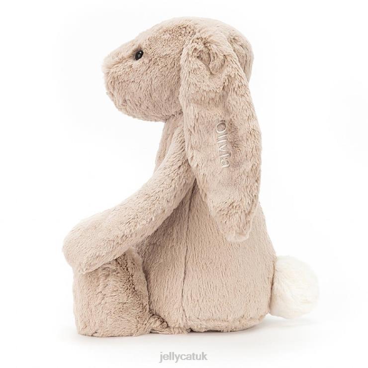 Jellycat Toy V248Z435 Personalised Bashful Bunny Huge Beige