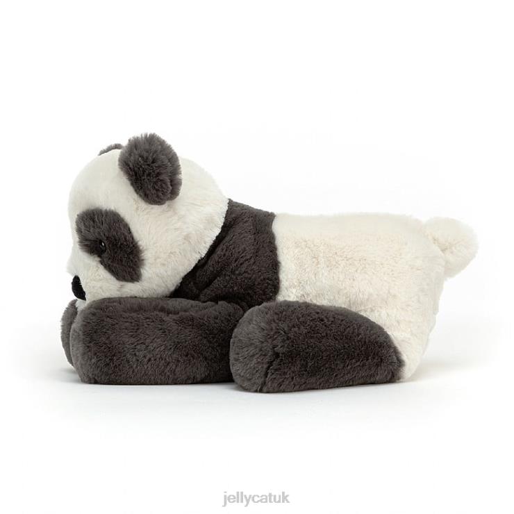 Jellycat Toy V248Z437 Huggady Panda Black  Cream