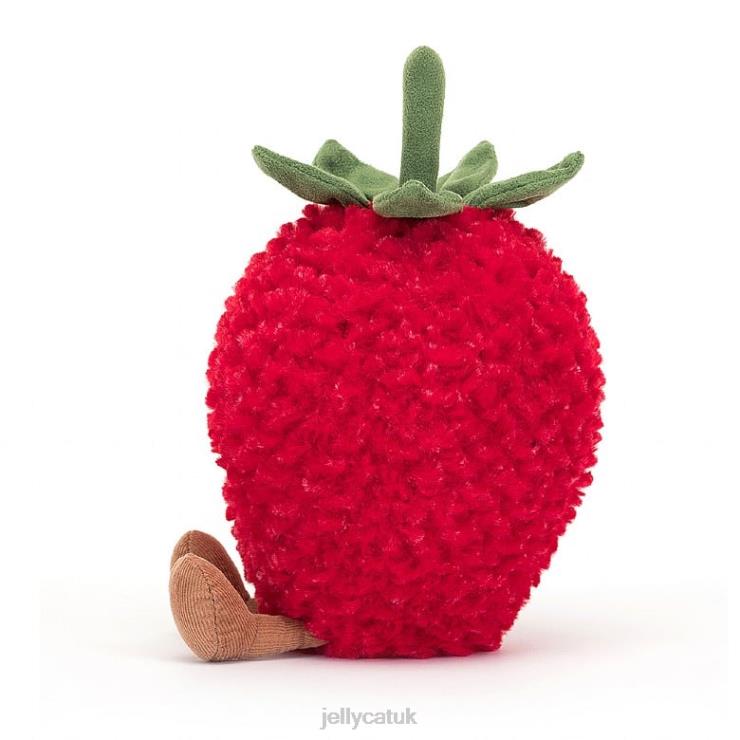 Jellycat Toy V248Z44 Amuseable Strawberry Red