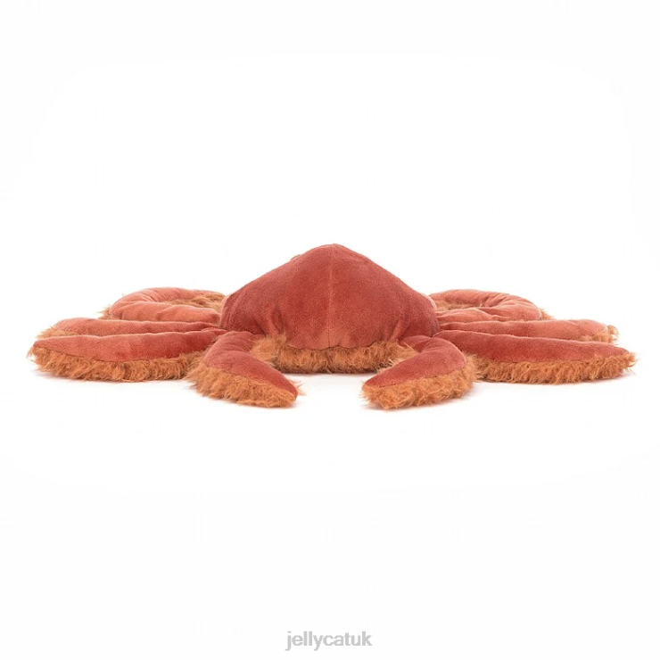 Jellycat Toy V248Z444 Spindleshanks Crab Orange