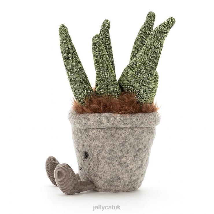 Jellycat Toy V248Z46 Silly Succulent Aloe Multi-colour