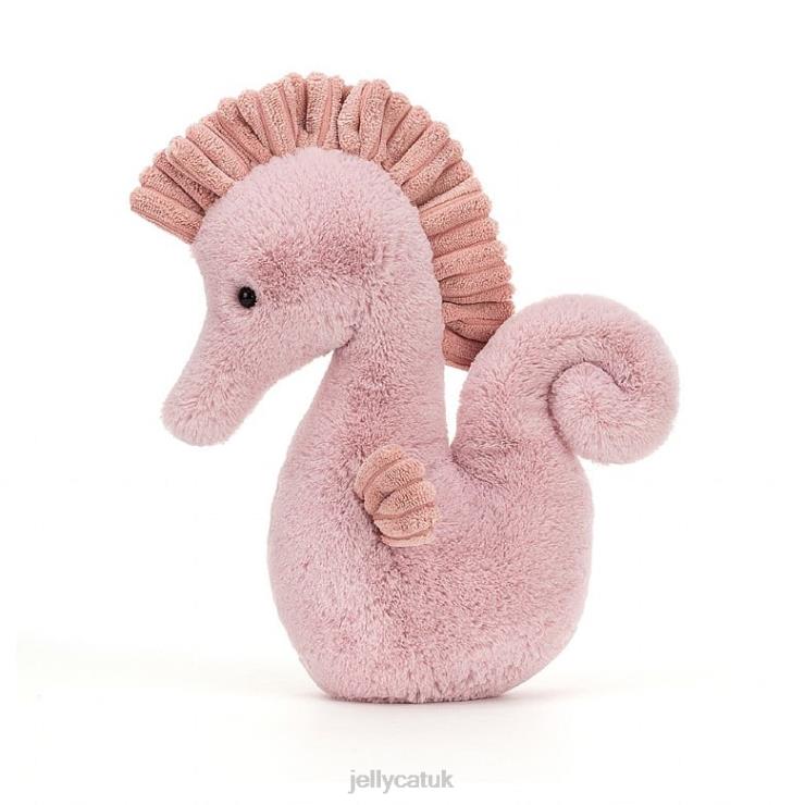 Jellycat Toy V248Z467 Sienna Seahorse Pink