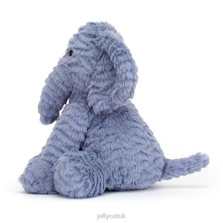 Jellycat Toy V248Z498 Fuddlewuddle Elephant Blue