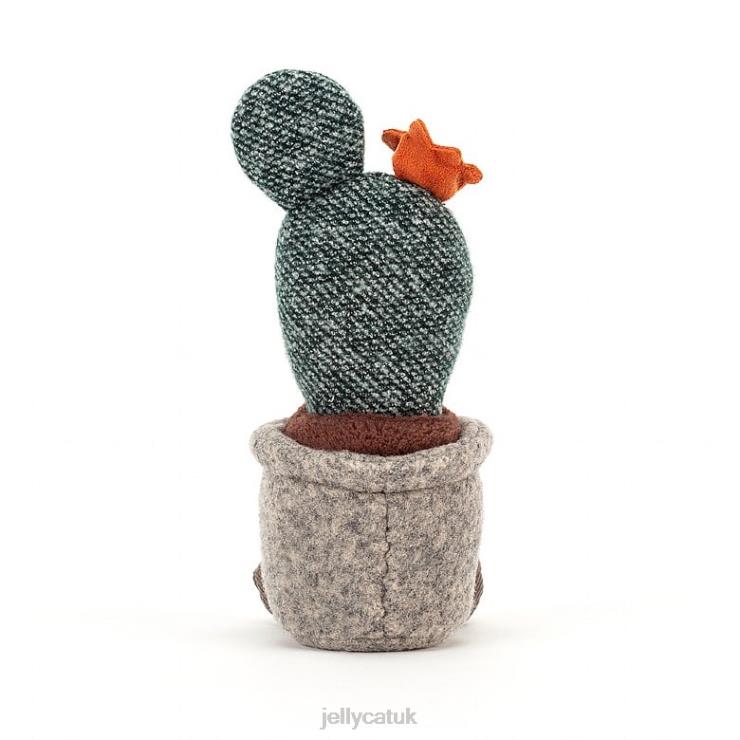 Jellycat Toy V248Z50 Silly Succulent Prickly Pear Cactus Multi-colour