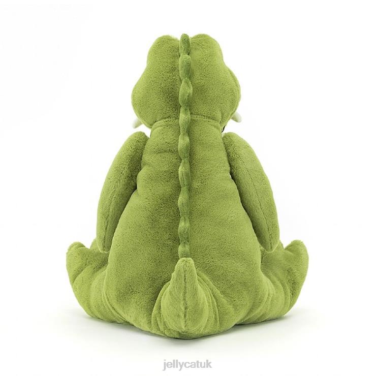 Jellycat Toy V248Z510 Bryno Dino Green